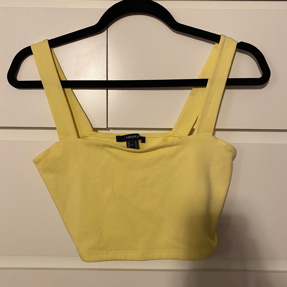 3/$25 Forever 21 Yellow tank